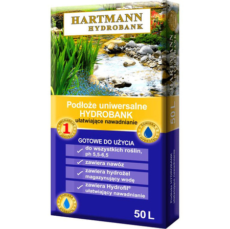 Podłoże uniwersalne Hydrobank 50L Hartmann