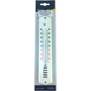 Kovový vnitřní/venkovní teploměr 205 mm