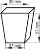 Multi-Donut WD 39x39x58/84 Quadratisch JRK