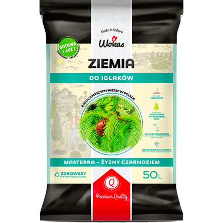 Ziemia do iglaków Masterra 50L Wokas
