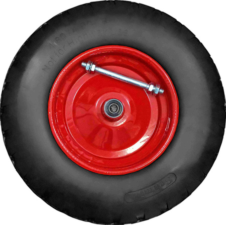 Kółko do taczki pompowane 4PR 4.00 z ośką Schmith
