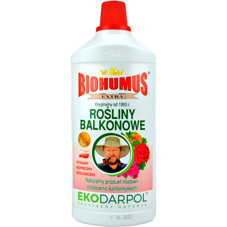 Biohumus rośliny balkonowe 1L Ekodarpol