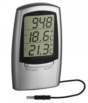Teploměr MIN-MAX s vnitřní/vnější sondou