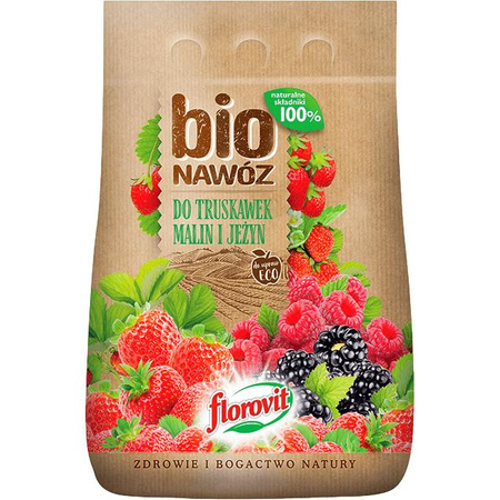 BIO hnojivo na jahody, maliny, ostružiny 5L Florovit