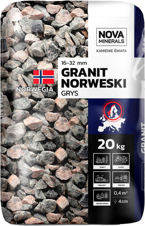 Grys granitowy NORWESKI(16-32mm) Nova Minerals