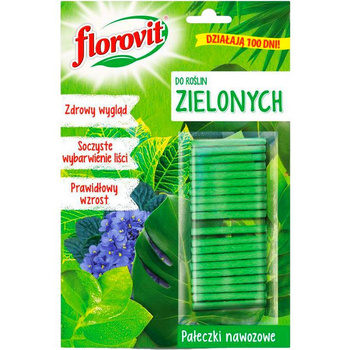 Pałeczki nawozowe do roślin zielonych Florovit