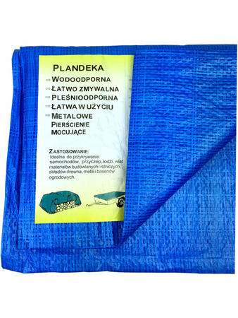 Prelata de acoperire albastru 10X15M