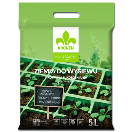 Podłoże do wysiewu 5L KRONEN