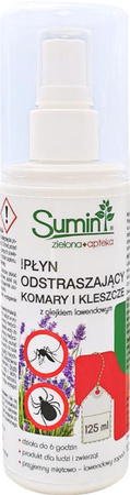 Repelent proti komárům a klíšťatům levandule 125ml Sumin