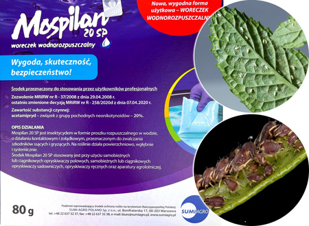 Mospilan 20 SP 80g Sumi Agro