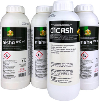 Nisha 040 OD 3X1L+Dicash 1X1L /2 ha/
