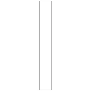 Etichete pom de Crăciun PVC 25x220mm 250pcs Alb