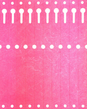 Tyvek etikety 17x220mm skládané 2500ks růžové