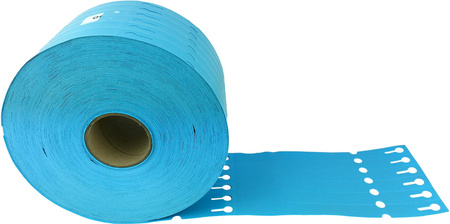 Etichete cu buclă TT 17x200mm 3500pcs 6r Albastru