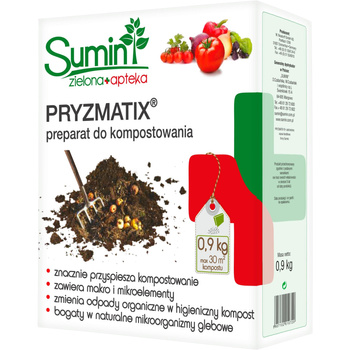 KOMPOSTER Pryzmatix preparat do kompostowania 0,9kg Sumin BIO