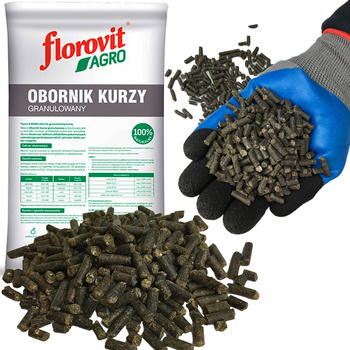 Granulovaný kuřecí hnůj 40L 25kg Florovit