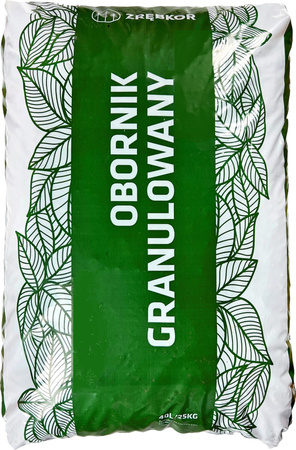 Obornik granulowany NATURALNY 40L 25kg Zrębkor