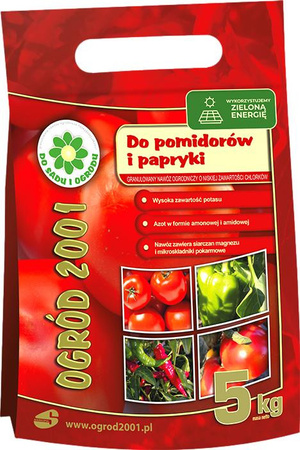 Ogród 2001 do pomidorów i papryki 5kg Siarkopol