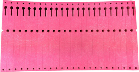Etikety Tyvek 12,7x160mm Plis 2500ks růžové