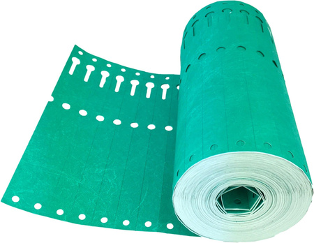 Tyvek etikety 17x220mm role 1000ks zelená