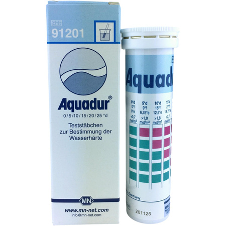 Testy tvrdosti vody 100ks Aquadur