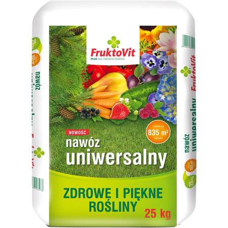 Îngrășământ universal 25 kg Fruktovit