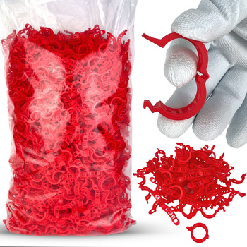 Clip de tomate și semnificație RED 1000pcs