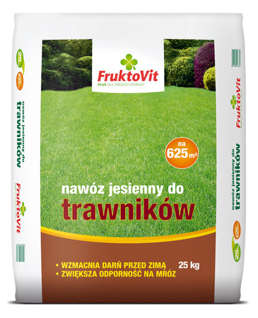 Nawóz jesienny do trawników 25kg Fruktovit