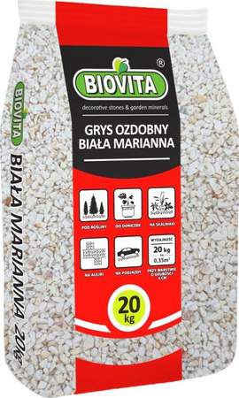 BÍLÁ MARIANNA 4-10mm 20kg Biovita