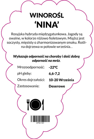 Nina vinná réva