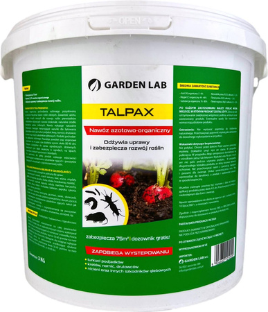 Talpax 3kg nawóz organiczny /Turkuć/ Garden Lab