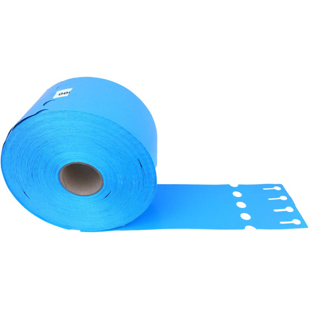Etichete cu buclă TT 25x250mm 2000pcs 4r Albastru