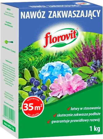 Nawóz zakwaszający 1kg karton Florovit