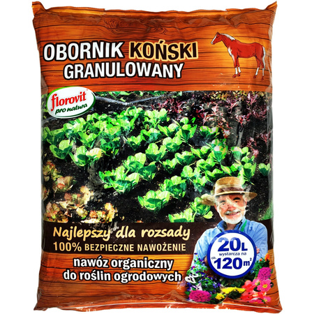 Obornik Koński granulowany 20L Florovit Inco