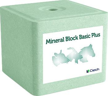 Lizawka solna ZIELONA  Mineral Block Basic PLUS 10kg Ciech