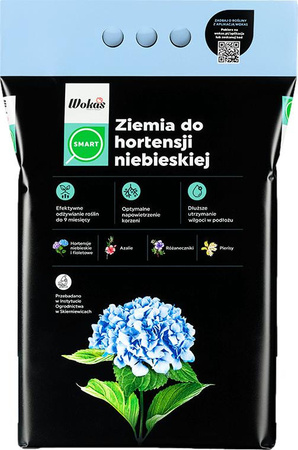 Ziemia do hortensji niebieskiej 20L Wokas
