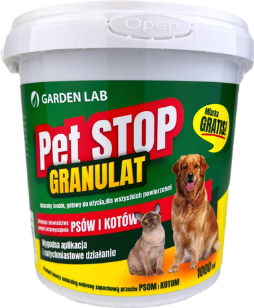 Pet Stop Granulat 1000ml Garden Lab