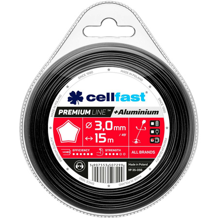 Linie de tăiere cu stea Premium 35-056 3.0x15 Cellfast