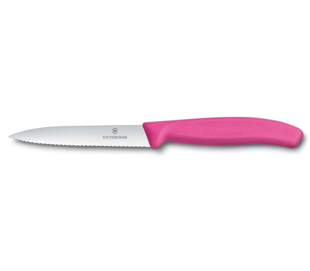 Gezackte Klinge 10cm rosa Victorinox