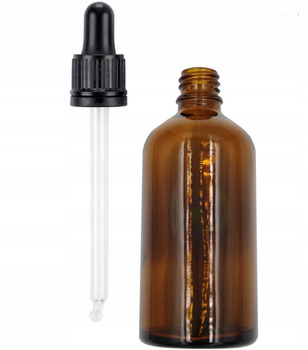 Butelka szklana z pipetą 100ml