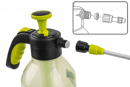 Pulverizator cu presiune 1.5l AQUA SPRAY CLEAR AS0150CL Bradas
