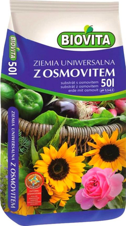 Ziemia uniwersalna z OSMOVITEM 50L Biovita