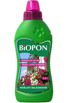 Hnojivo pro balkónové rostliny 0,5L Biopon