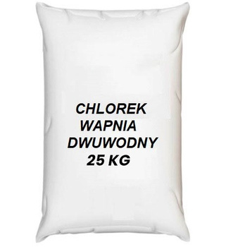 Chlorek wapnia dwuwodny 25kg
