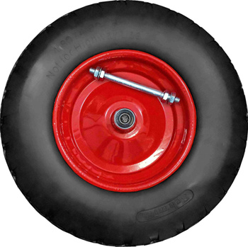 Kółko do taczki PU lane 4PR 4.00-8 z ośką Schmith
