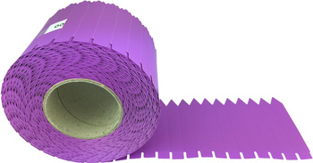 Etykiety TT wtykane 17x120mm 2500szt Fioletowy