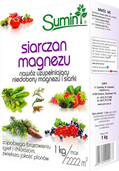 Siarczan Magnezu 1kg Sumin