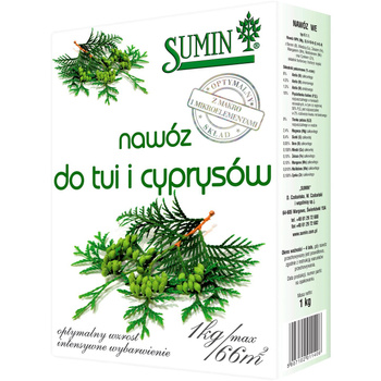 Nawóz do tui i cyprysów 1kg Sumin