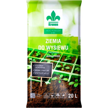 Podłoże do wysiewu 20L KRONEN