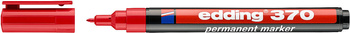 Marker Permanentny 370 1mm Czerwony EDDING